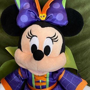 Disney Minnie Mouse vampire costume plush doll 16”